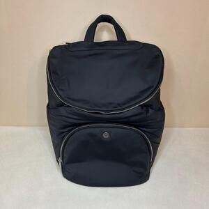 lululemon athletica | Bags | Lululemon Black Sherpa Backpack  display picture 1